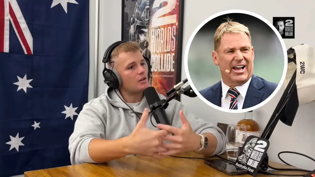 Shane Warne’s son Jackson claims forced COVID vaccine killed his cricket legend father