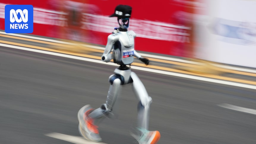 Chinese humanoid robot beats human half-marathon world record