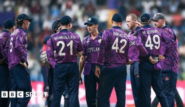 Scotland v Nepal at the T20 World Cup in February