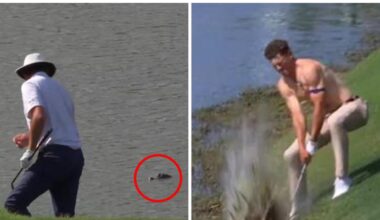 Michael Brennan goes viral for shirtless shot at Zurich Classic, Joel Dahmen stalked by alligator, Geoff Ogilvy comeback