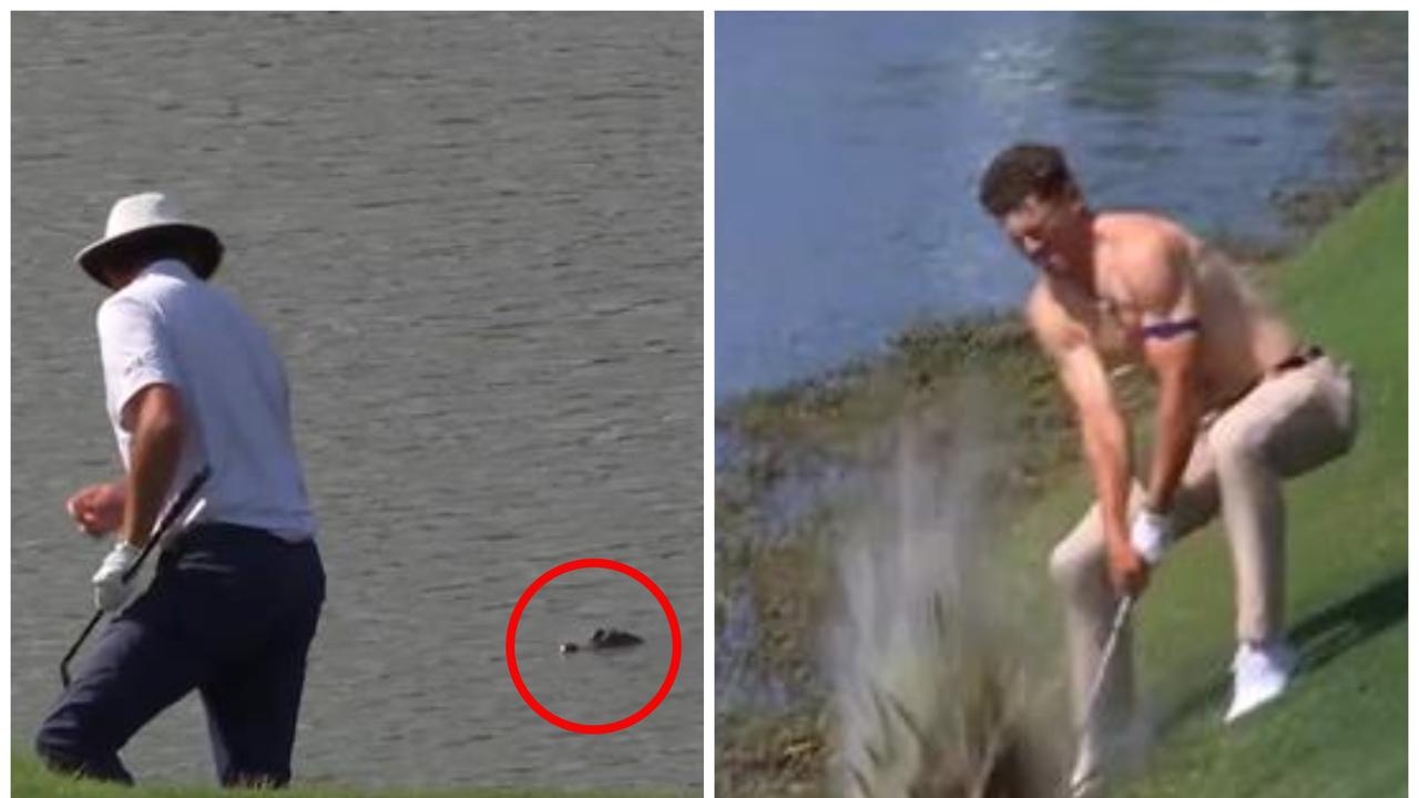 Michael Brennan goes viral for shirtless shot at Zurich Classic, Joel Dahmen stalked by alligator, Geoff Ogilvy comeback