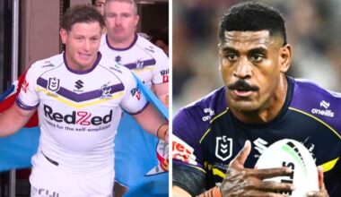 NRL star Tui Kamikamica honoured by Harry Grant with Fiji flag before Penrith Panthers clash with Melbourne Storm