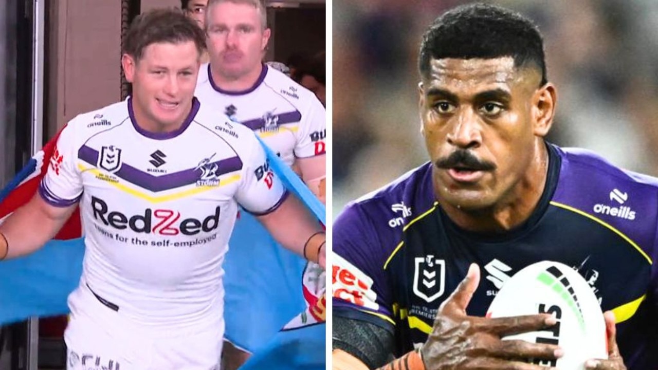 NRL star Tui Kamikamica honoured by Harry Grant with Fiji flag before Penrith Panthers clash with Melbourne Storm