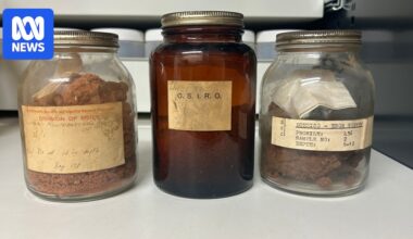 What 100 years of Australian soil samples in our national archive can tell us about our history and future