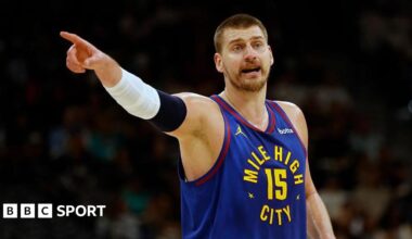 Nikola Jokic of the Denver Nuggets