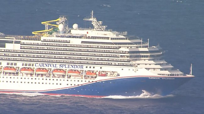 The cruise ship will continue on its voyage toward Sydney.