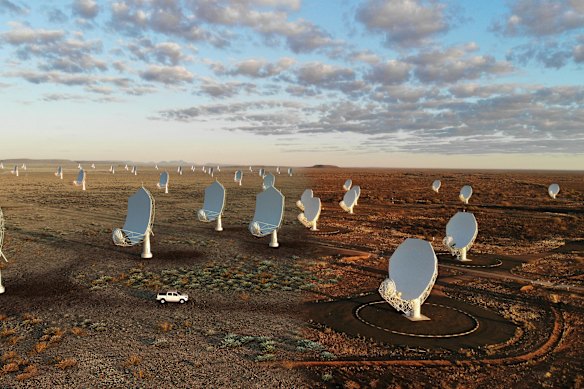 The SKA radio telescope in WA was meant to complement access to ESO’s optical light telescopes.
