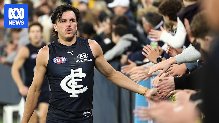 Elijah Hollands's dad posts message about Carlton player's mental health struggle