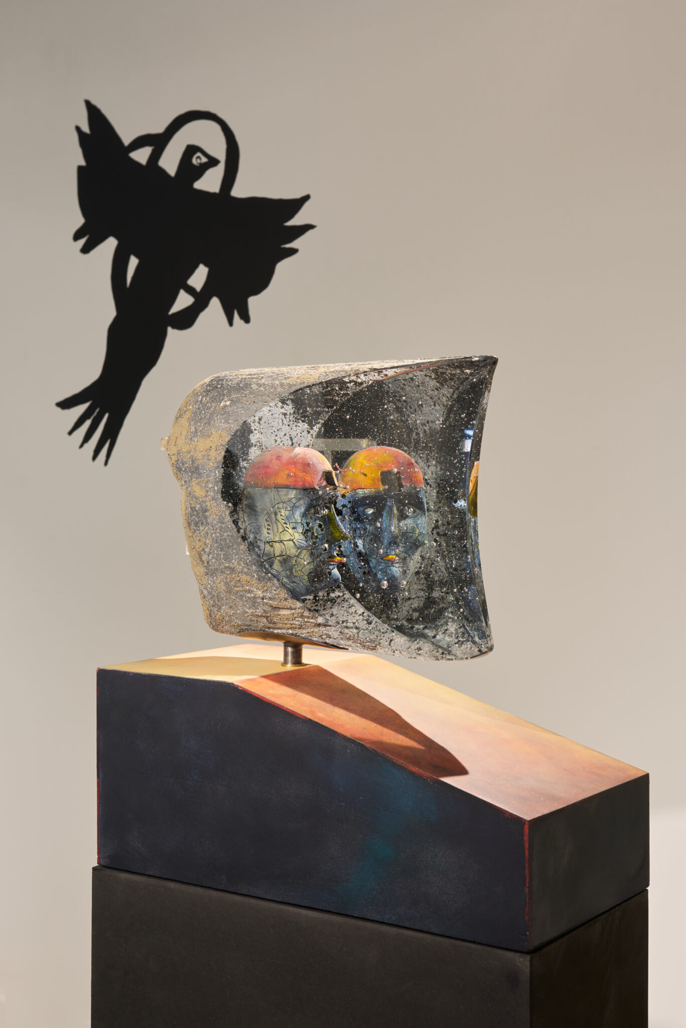 Installation view of “Starman: Sixty Years of Exploring Glass Art” at Robert Lehman Gallery at Urban Glass in Brooklyn, NY.