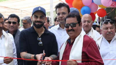 Virat Kohli’s special gesture for childhood coach Rajkumar Sharma wins hearts