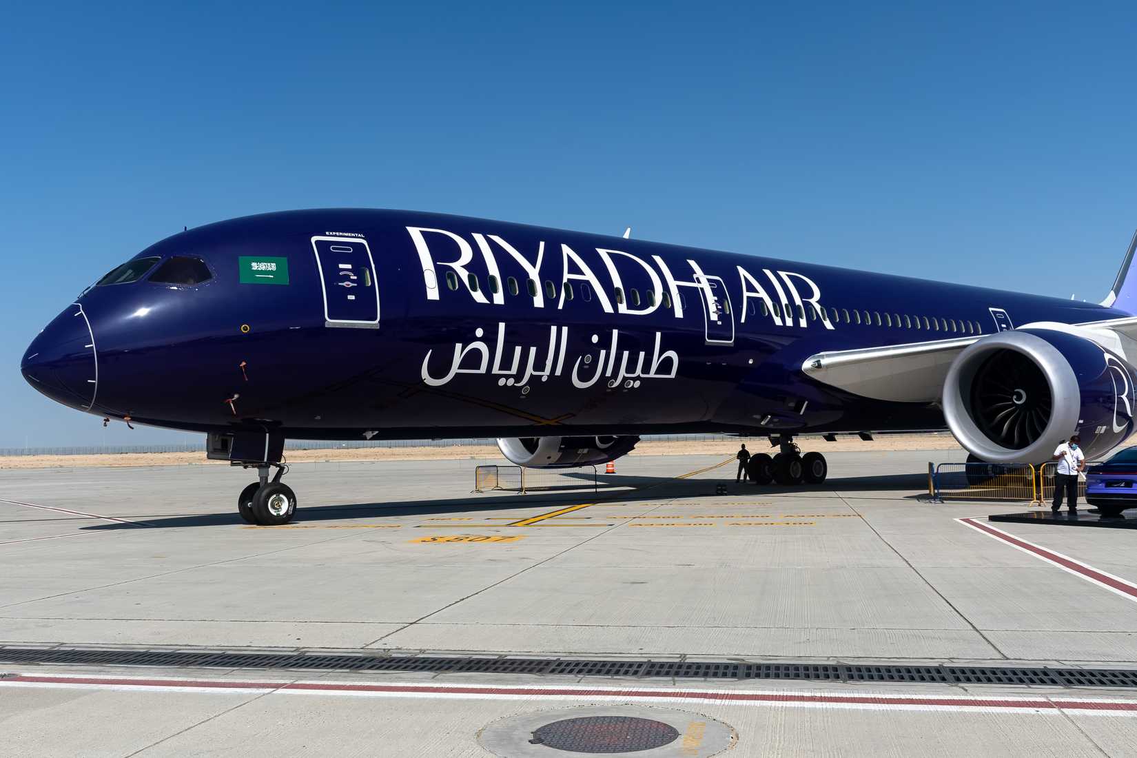 Boeing 787-9 Dreamliner of Riyadh Air.