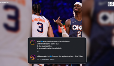 SGA Trolls Dillon Brooks With 'Cancun on 3' Photo After Thunder Sweep Suns in 2026 NBA Playoffs