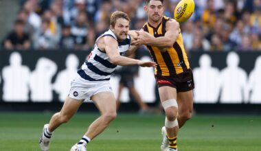 Final teams locked in for Hawks-Cats Easter Monday blockbuster. Follow LIVE
