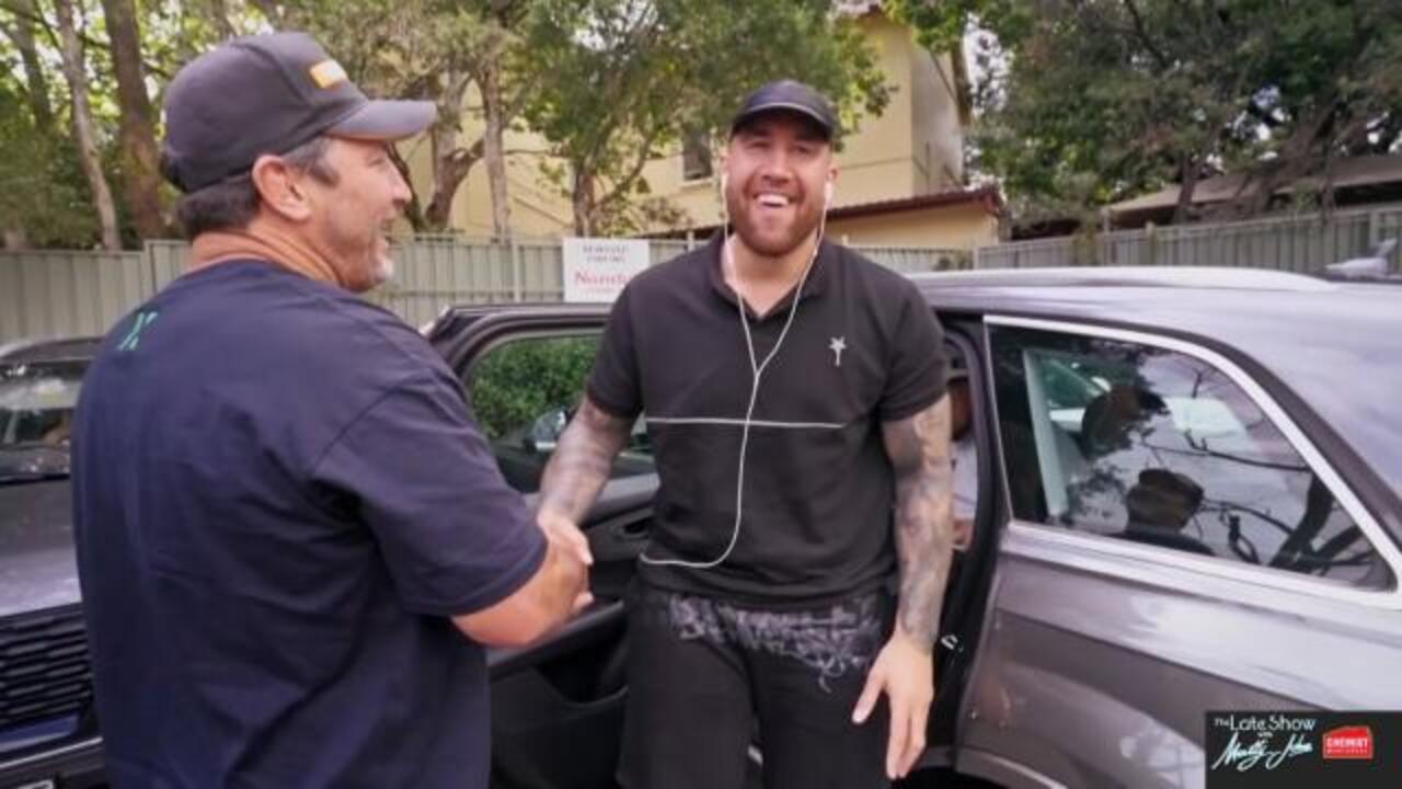 NAS grilled in Fletch & Hindy prank