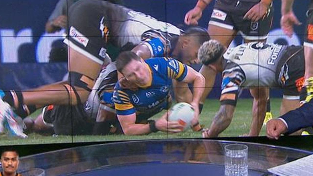 Mitchell Moses, Sione Fainu penalties under fire, high tackles, Wests Tigers vs Parramatta Eels, Round 6