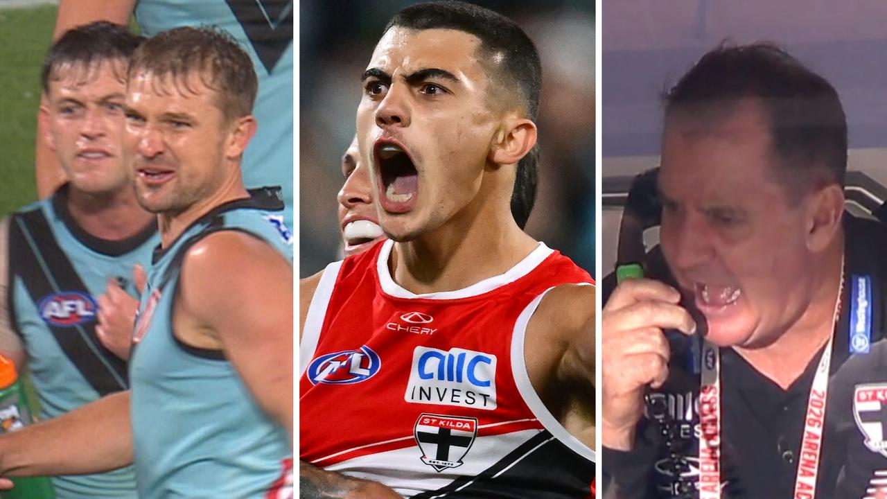Zak Butters umpire abuse, free kick controversy, Round 5 Gather Round video, result, news, blog