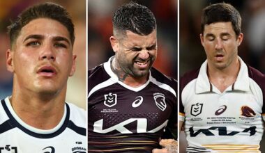 How Brisbane Broncos will fill Reece Walsh, Adam Reynolds and Ben Hunt injury voids against North Queensland Cowboys