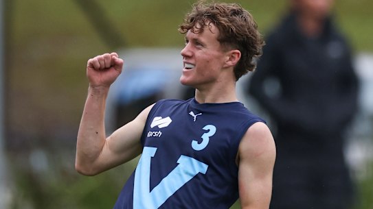 Koby Bewick is a father-son prospect for Essendon. 