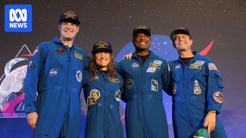 NASA's Artemis II crew speaks for first time after historic mission