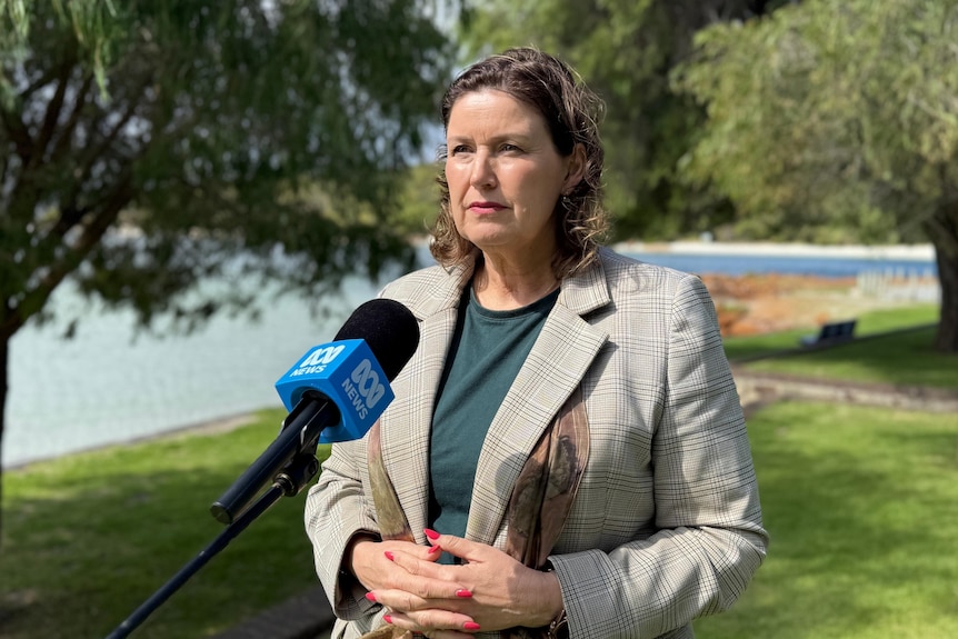 Fisheries Minister Jackie Jarvis