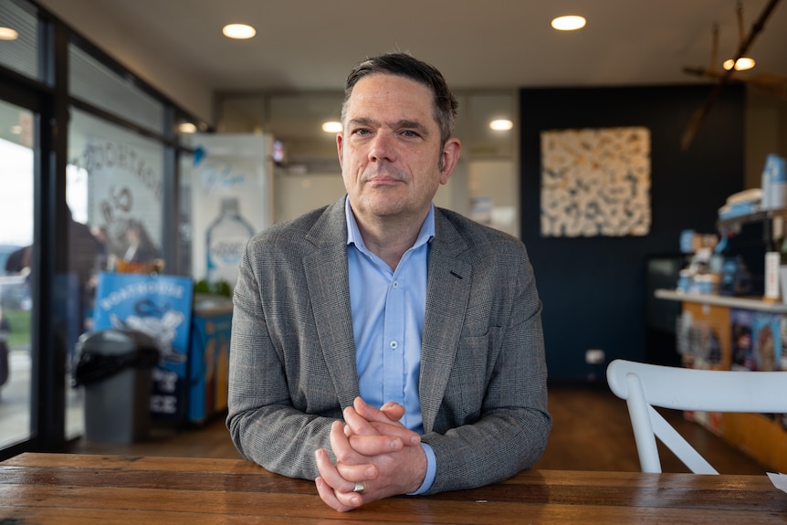 Michael Perusco at a National Disability Services workshop.