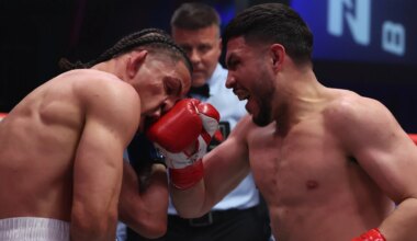 Zuffa Boxing 05: Andres Cortes eases to points win over Eridson Garcia