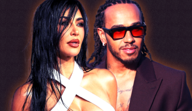 Lewis Hamilton and Kim Kardashian
