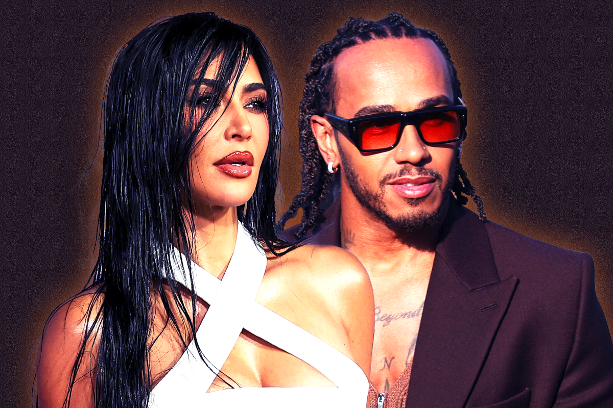 Lewis Hamilton and Kim Kardashian