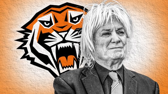 Dennis Burgess, chairman of Holman Barnes Group, which has a controlling stake in Wests Tigers.