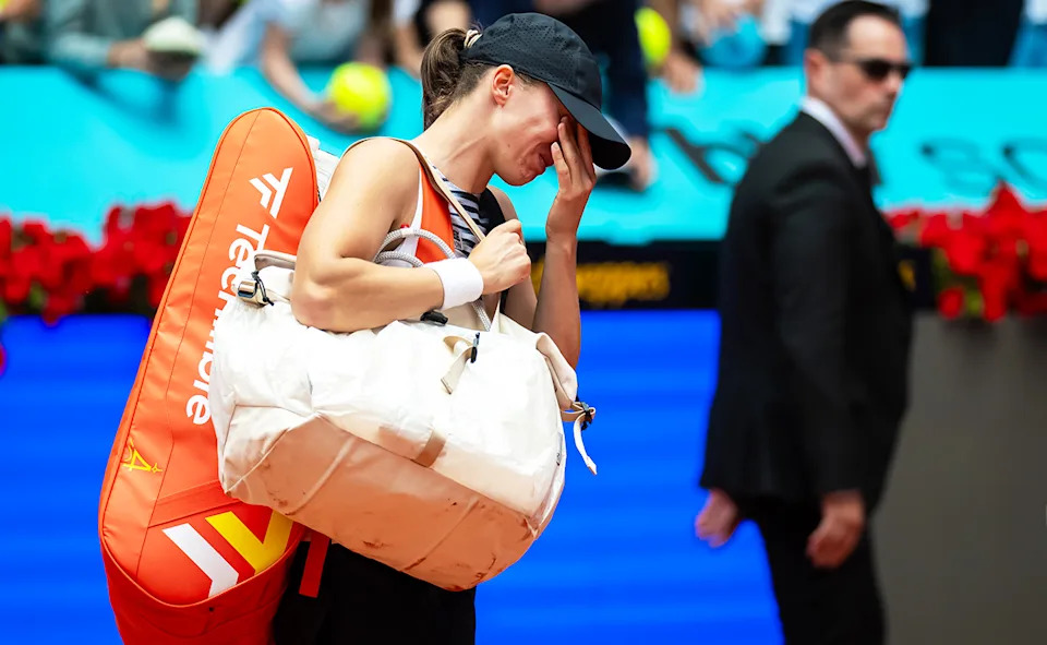 Iga Swiatek at the Madrid Open.