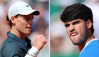 Alcaraz faces Sinner in Monte Carlo final