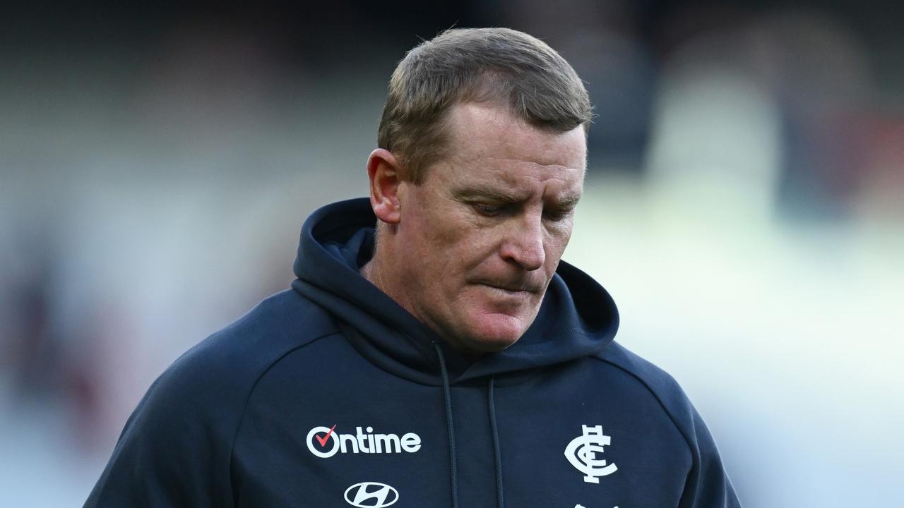 Carlton Blues horror start to season, Michael Voss future as coach, second half fade out, AFL360, Gerard Whateley emotional plea