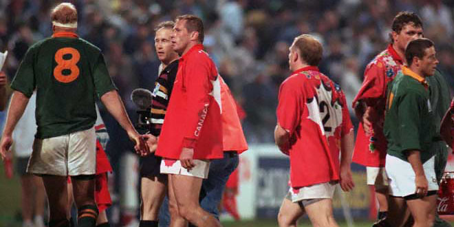 When the Lights Went Out - South Africa vs Canada - RWC 1995