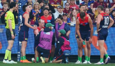 Melbourne ‘bemused’ by unwell defender Harrison Petty’s sudden health troubles in win over Brisbane