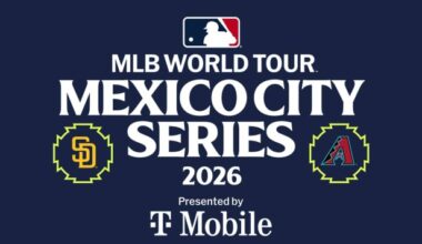 Diamondbacks and Padres to play MLB regular season games on April 25 and 26 in Mexico City
