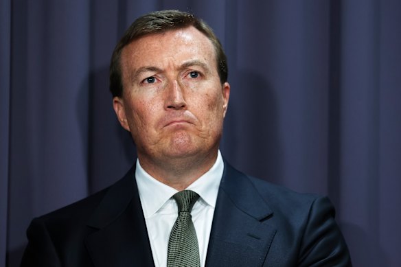 Chief executive of the Business Council of Australia Bran Black, who appeared at a press conference in Canberra on Wednesday.