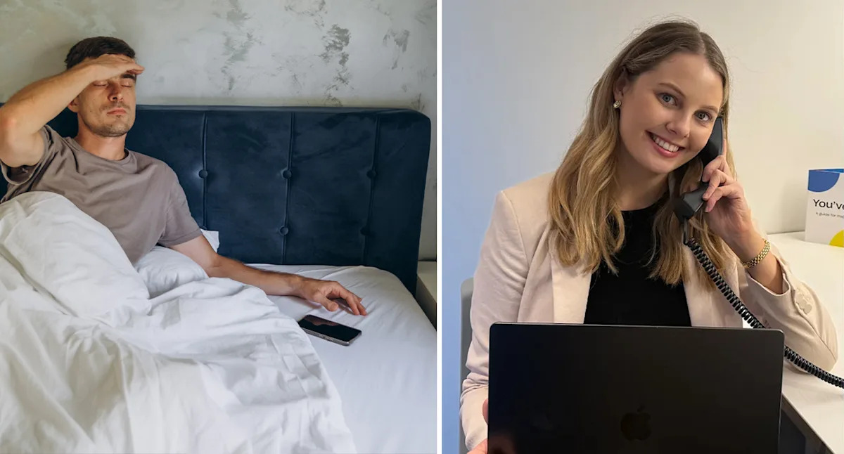 Bed-bound Aussie receives $2 million phone call while on sick leave: 'You're joking'