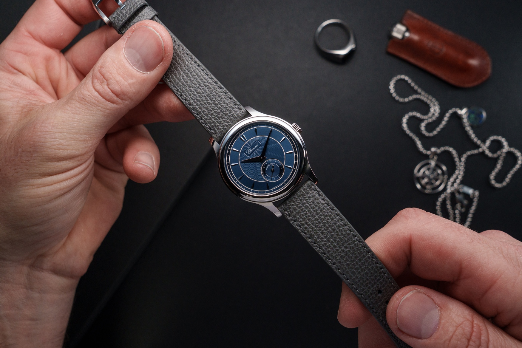 chopard luc 1860 areuse blue 2