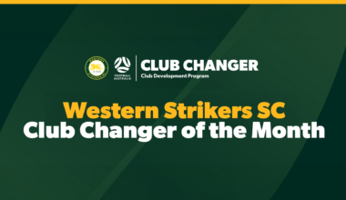 Western Strikers recognised for commitment to women and girls in football