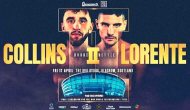 I belong to Glasgow: Cristóbal Lorente and Nathaniel Collins face off in WBC Eliminator