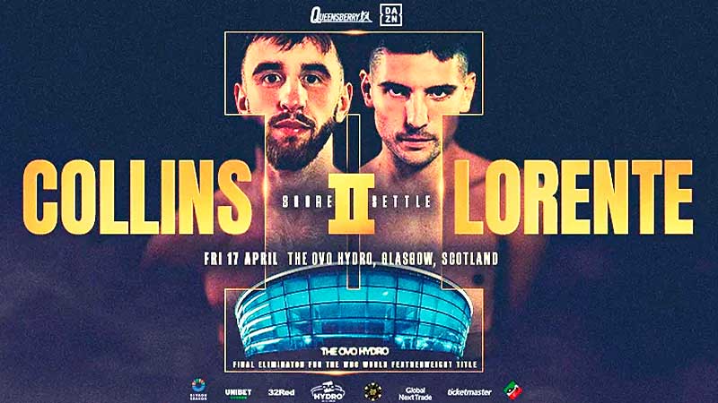 I belong to Glasgow: Cristóbal Lorente and Nathaniel Collins face off in WBC Eliminator