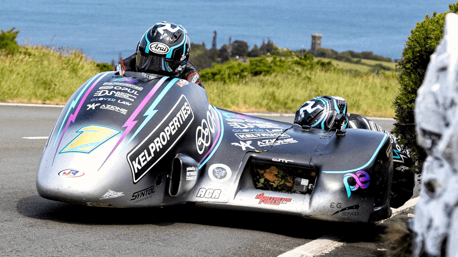 Ryan Crowe, Callum Crowe, 2025 Isle of Man TT. Credit: Isle of Man TT.