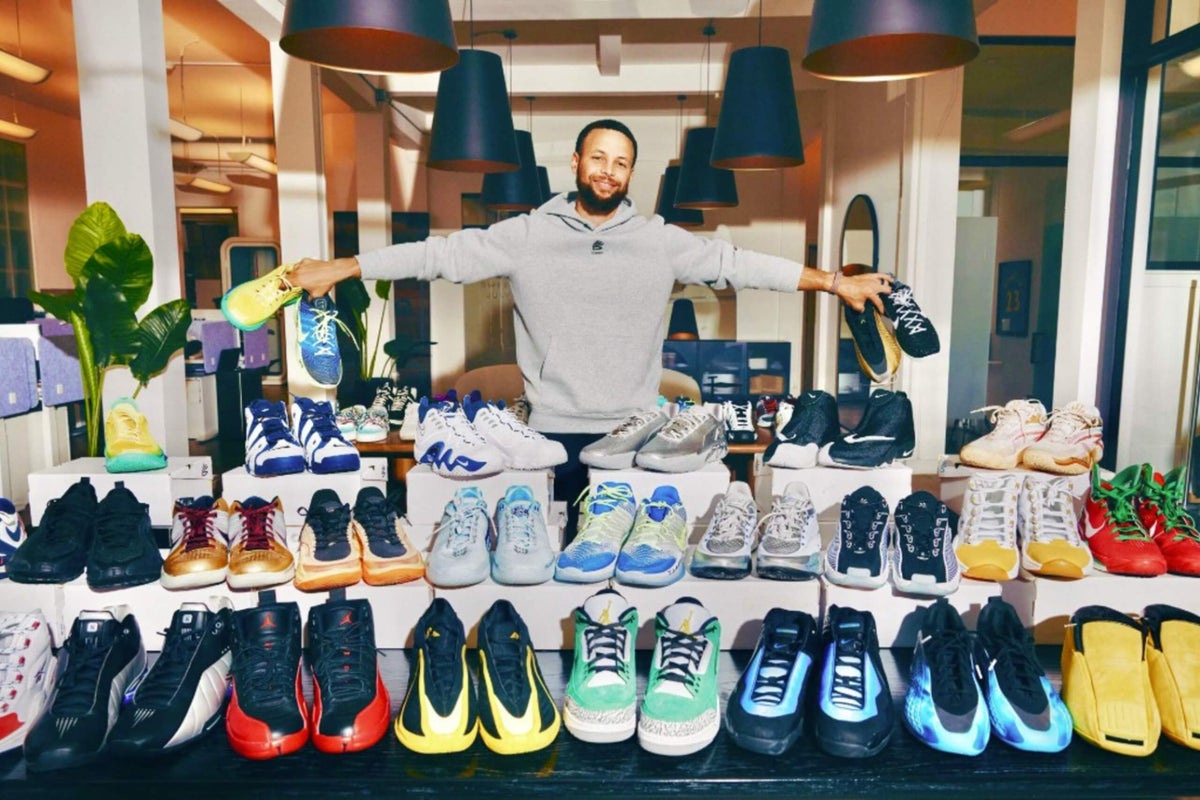 Steph Curry, a sneaker free agent this NBA season, to auction 70-plus pair of shoes