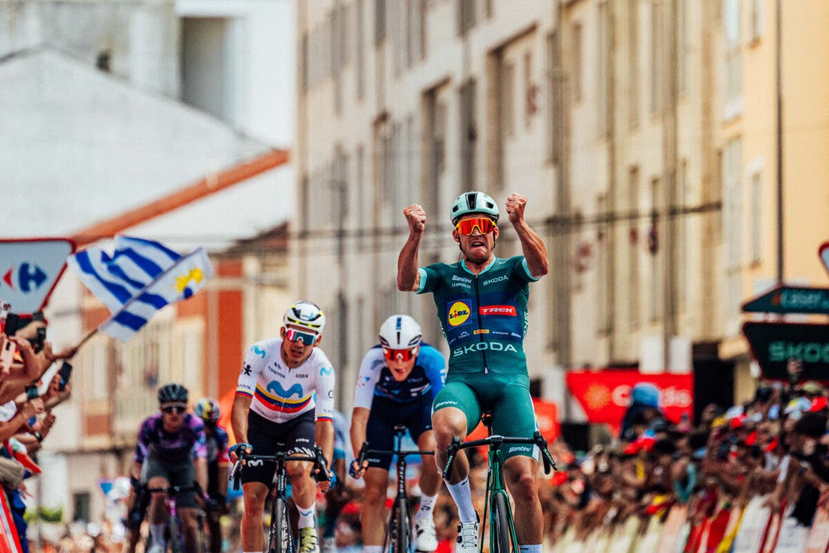 Pedersen has concocted a foul pre-race drink of Nomio and Monster energy drink.