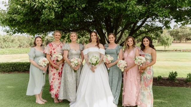 Wedding of the week: Caversham wedding features a magician, NBA announcer and handwritten love letters