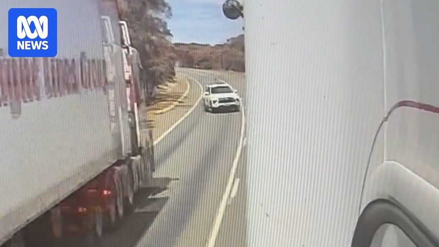 Dash cam video of near-misses on WA highways prompts road safety call