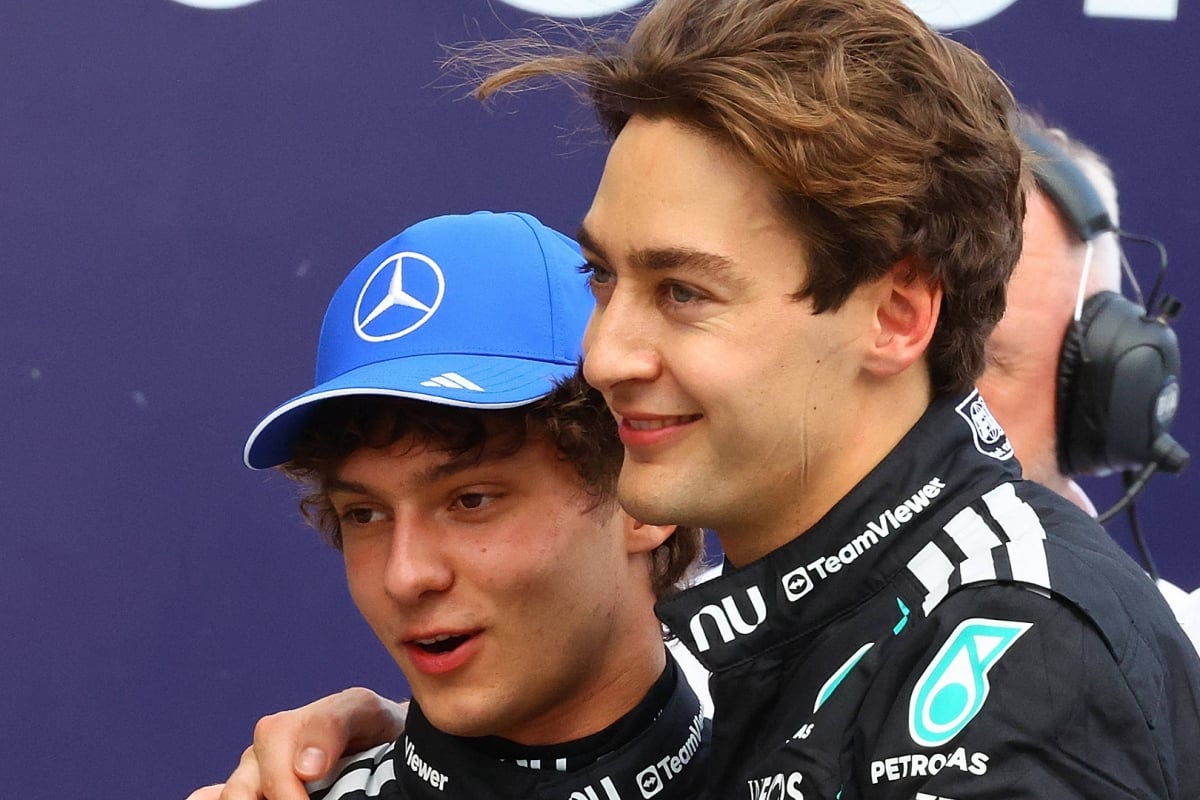 Kimi Antonelli, George Russell, Mercedes, Australia, 2026