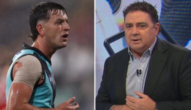 Jason Johnson in car during Zak Butters Tribunal hearing, technical issues, video, AFL 360