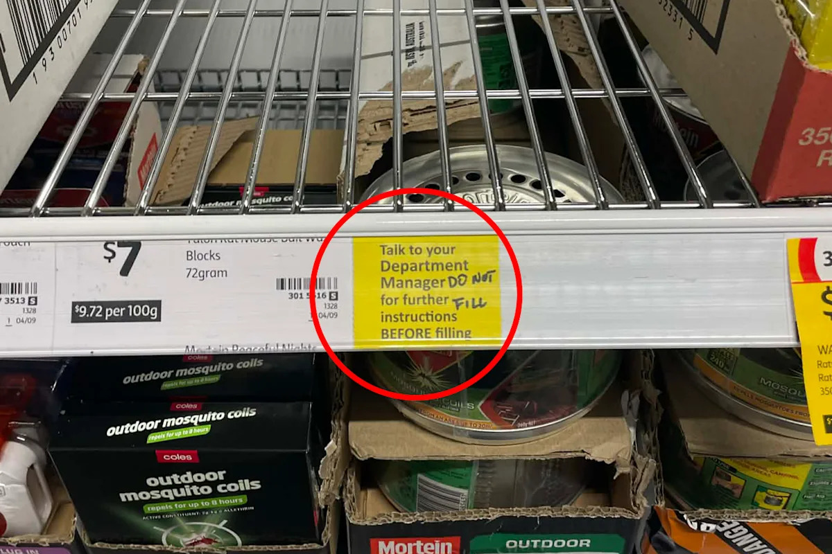 Coles shelves stripped as controversial product banned from supermarkets, Bunnings