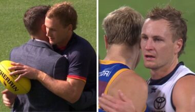 AFL 2026: Jordan Dawson in tears in ‘emotional’ return after brother’s death, Joel Selwood’s classy act
